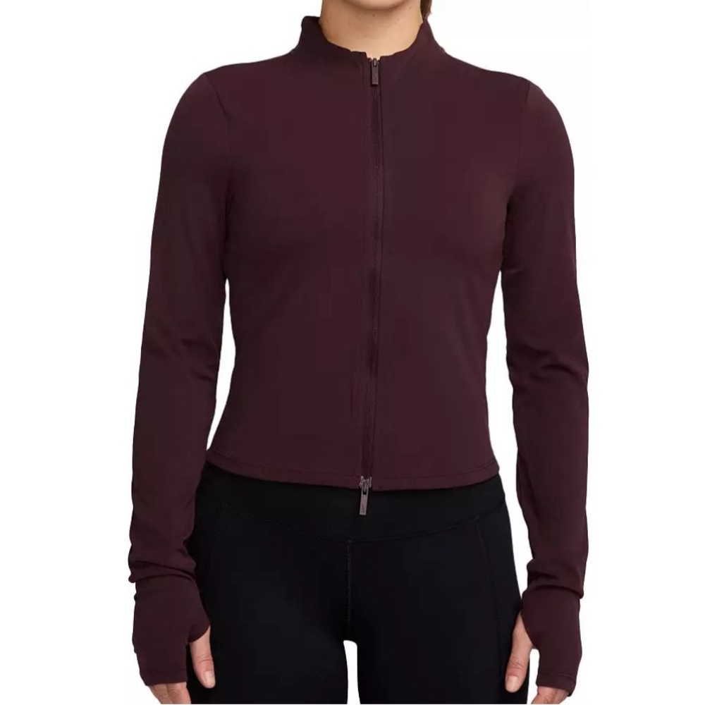 NWT Nike Zenvy Full Zip Long Sleeve Top